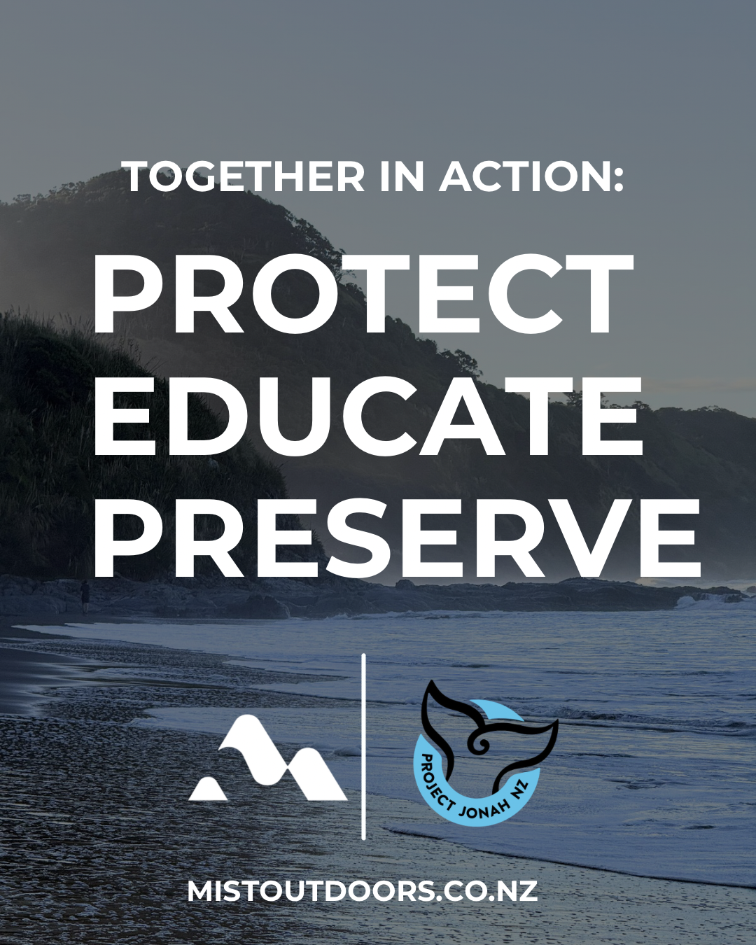 Mist Outdoors NZ X Project Jonah Collaboration