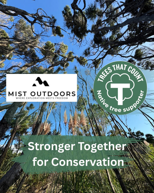 Mist Outdoors collaboration with Trees That Count