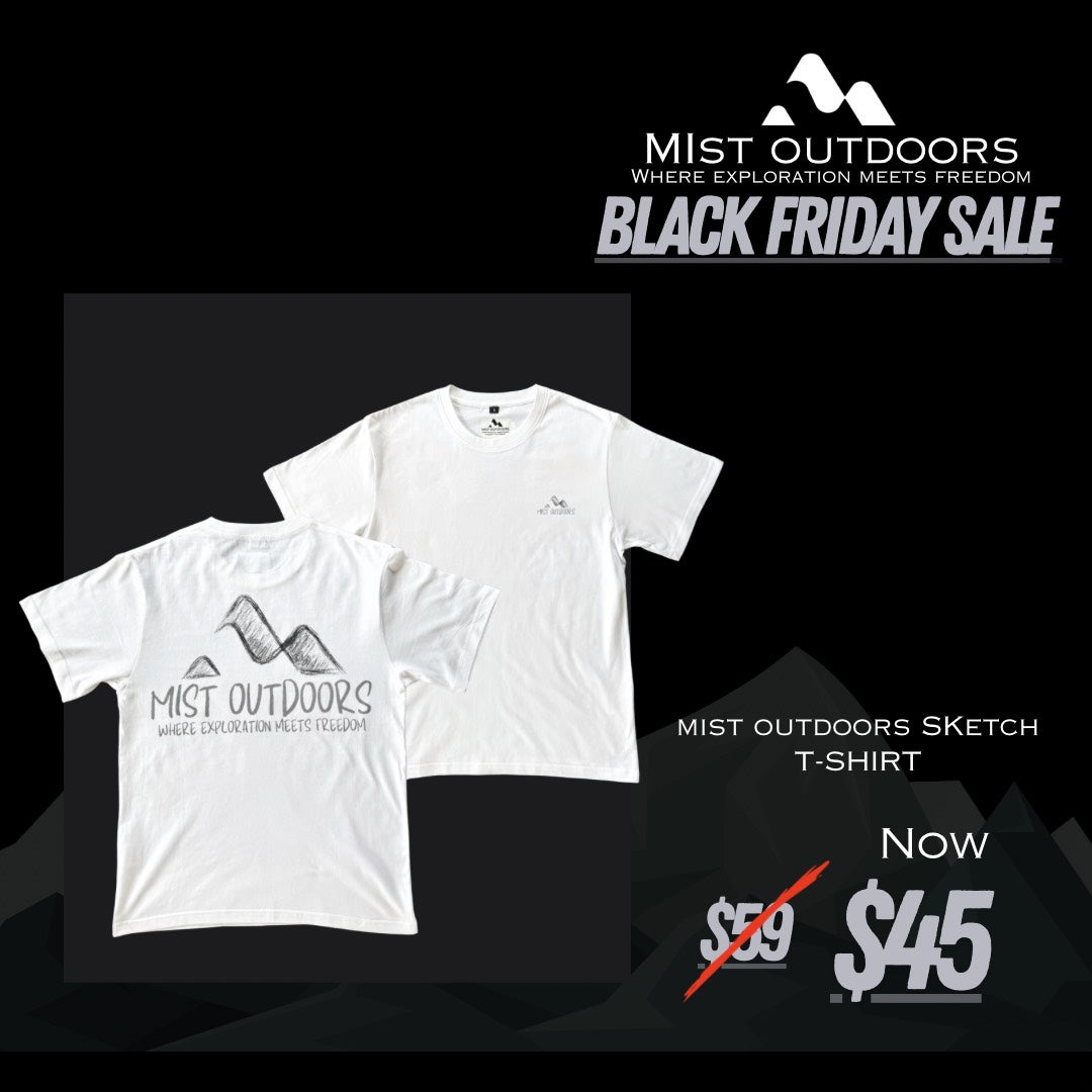 Mist Outdoors Sketch T-shirt